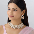 Kundan Necklace weighty appearance