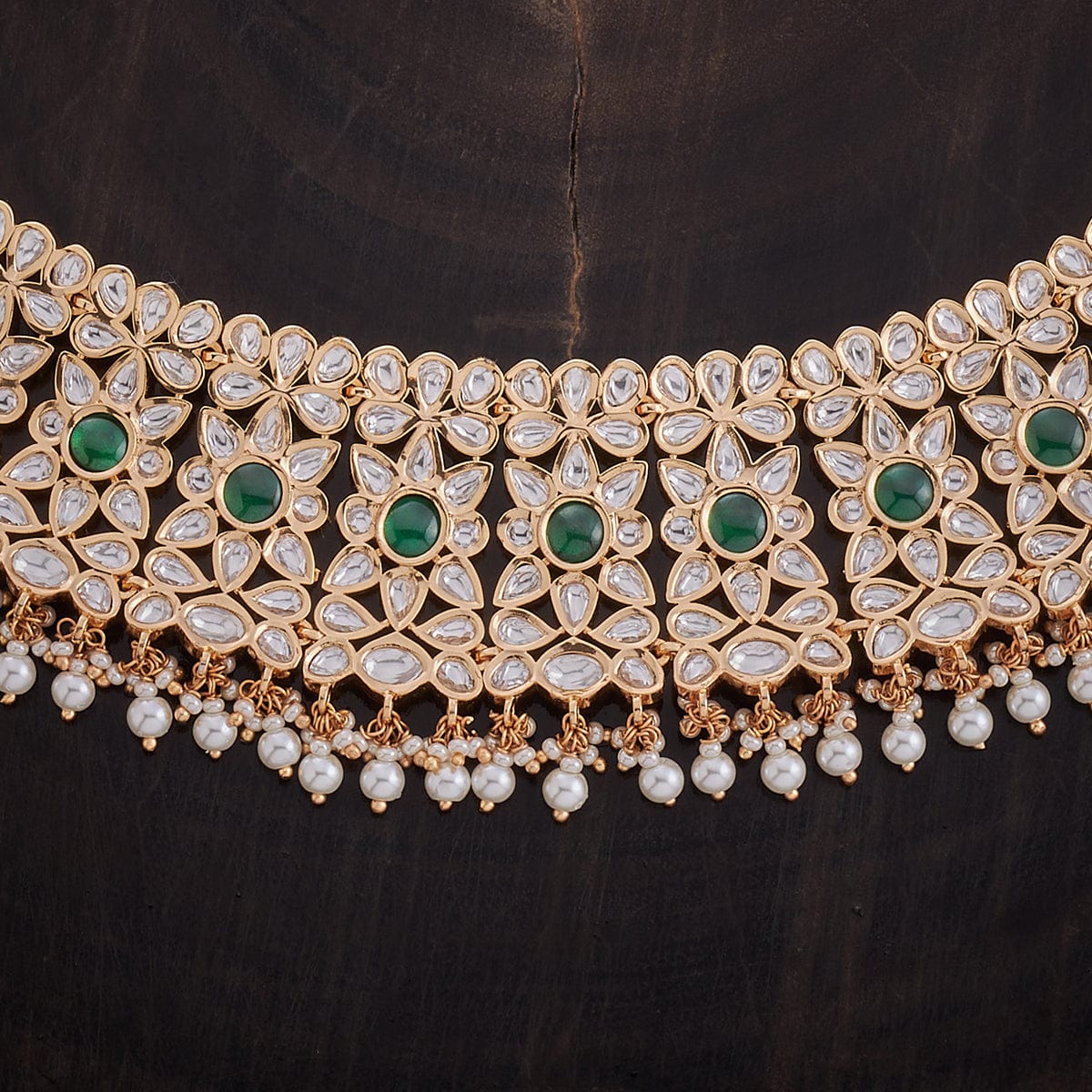 Kundan Necklace weighty appearance