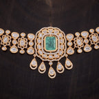 Kundan Necklace ruby and green colours