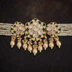 Kundan Necklace party outfit