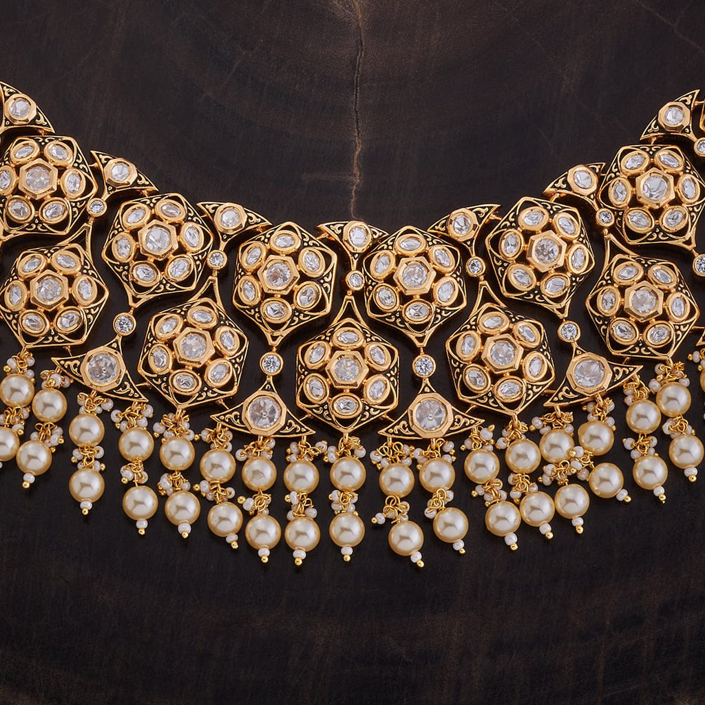 Kundan Necklace Alloy
