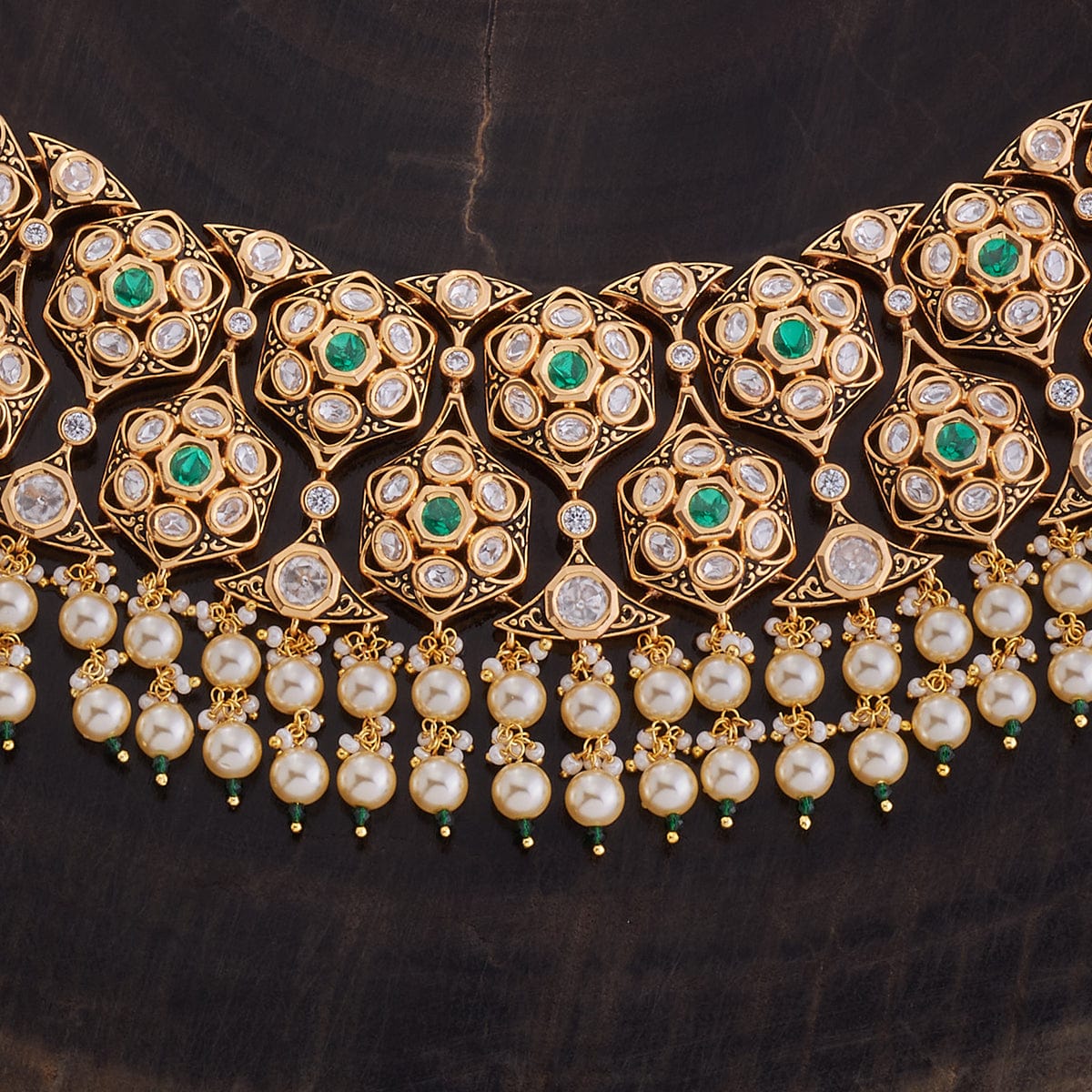 Kundan Necklace Alloy