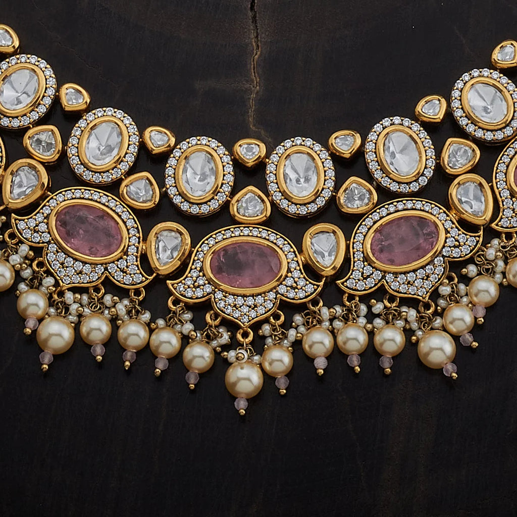 Kundan Necklace dazzling kundan stones