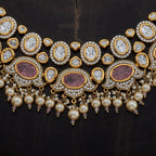 Kundan Necklace dazzling kundan stones
