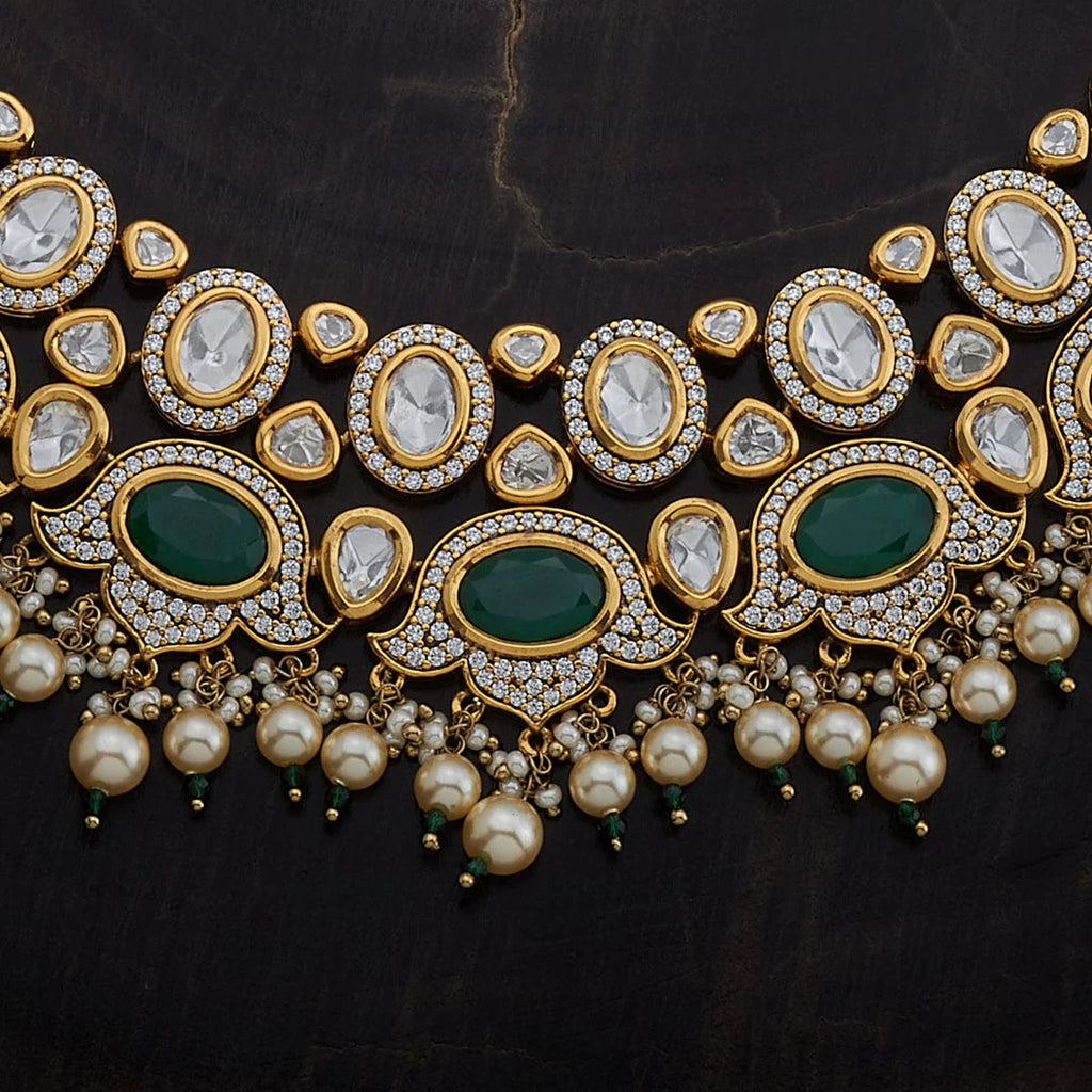 Kundan Necklace dazzling kundan stones