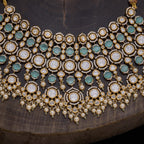 Kundan Necklace victorian-polished
