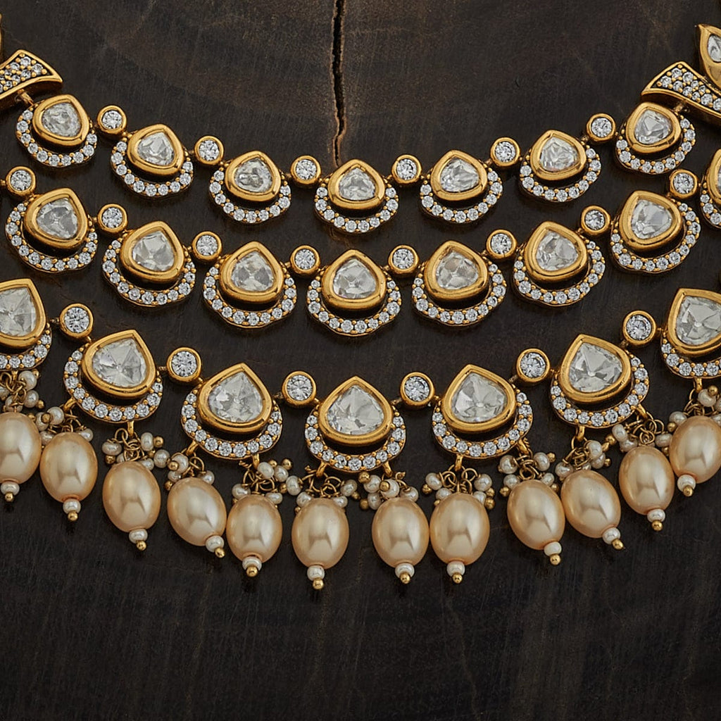 Kundan Necklace Thread