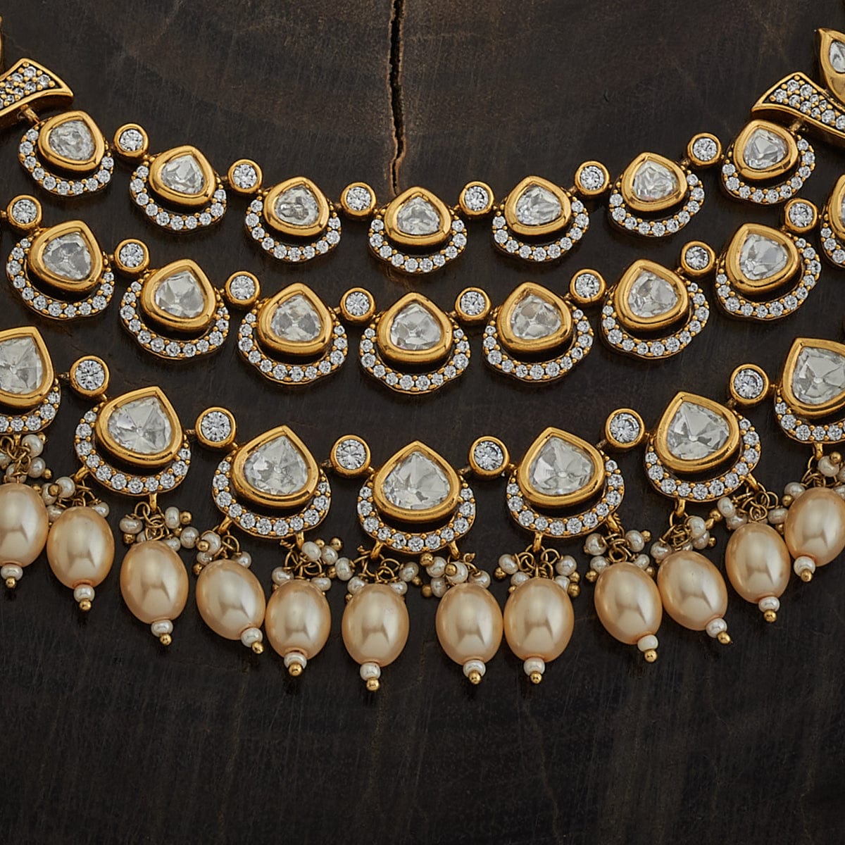 Kundan Necklace Thread