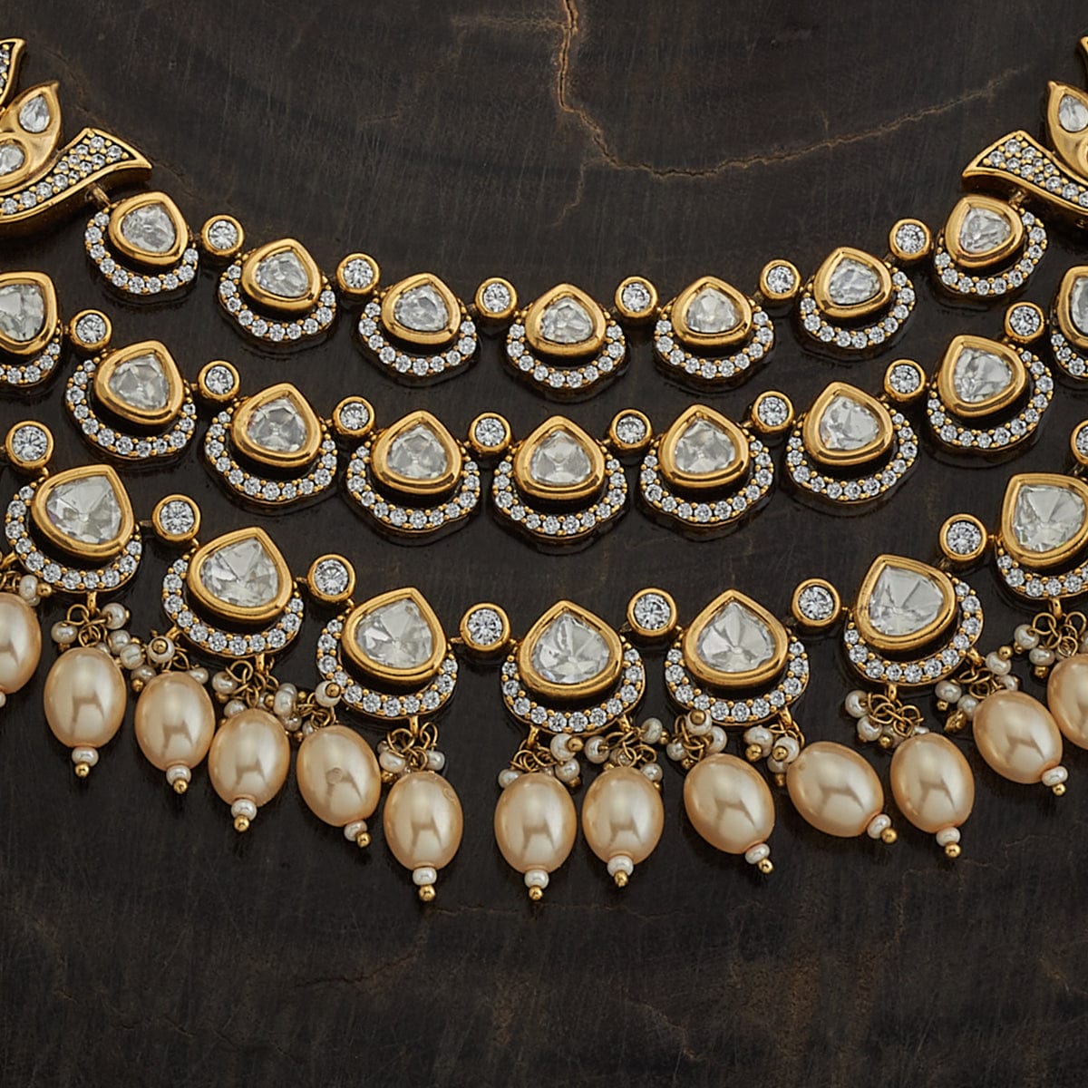 Kundan Necklace Thread