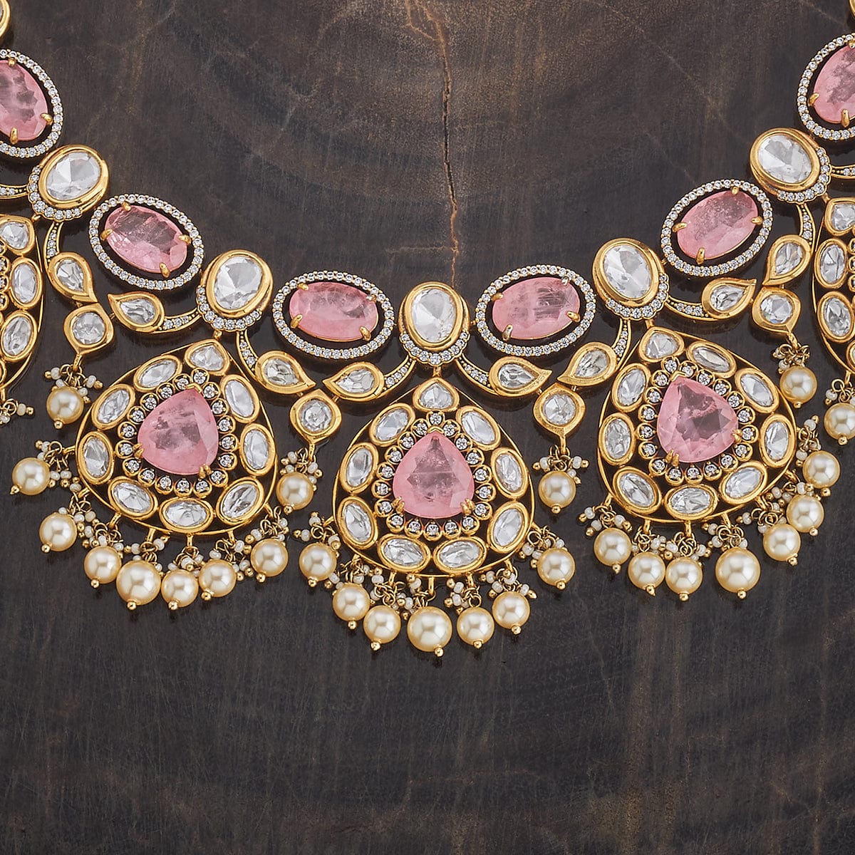 Kundan Necklace Thread