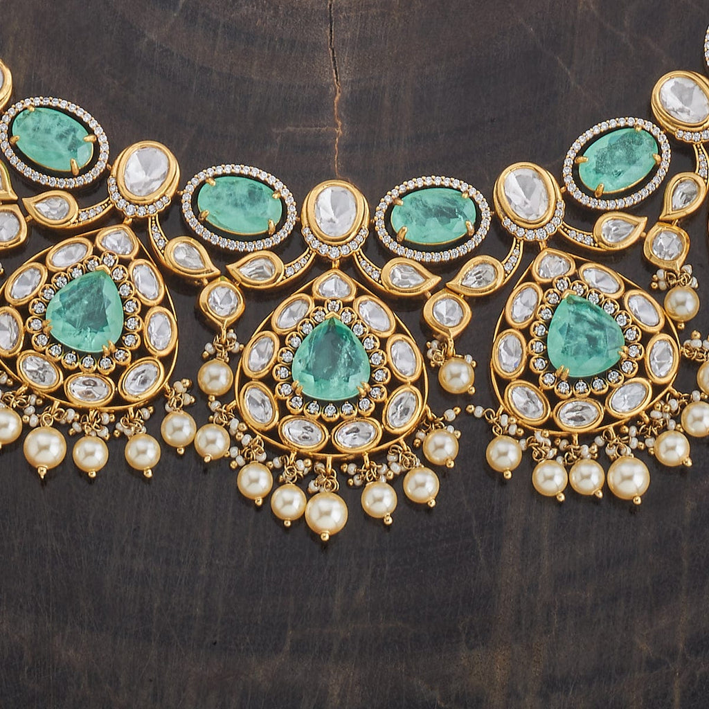 Kundan Necklace Thread