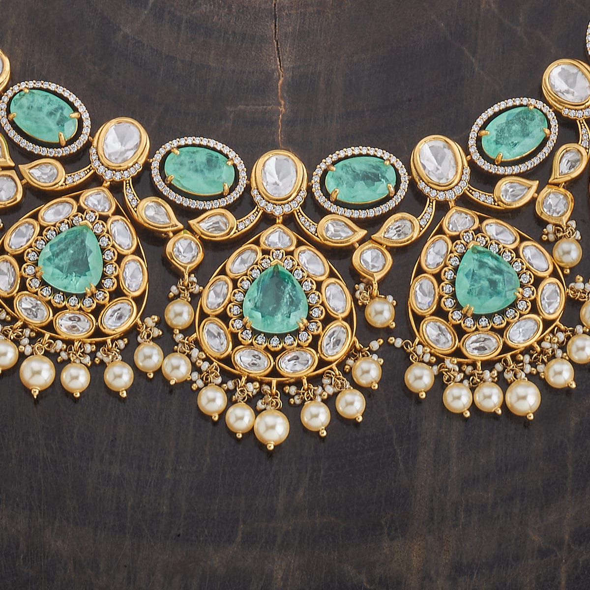 Kundan Necklace Thread