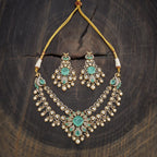 Kundan Short Necklace