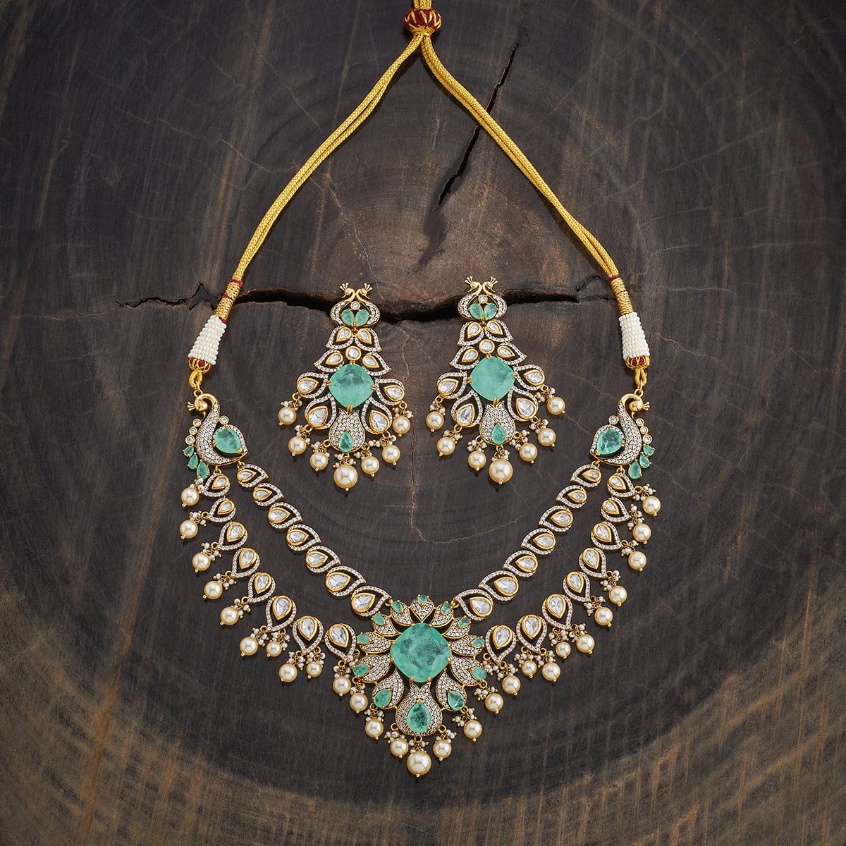 Kundan Short Necklace