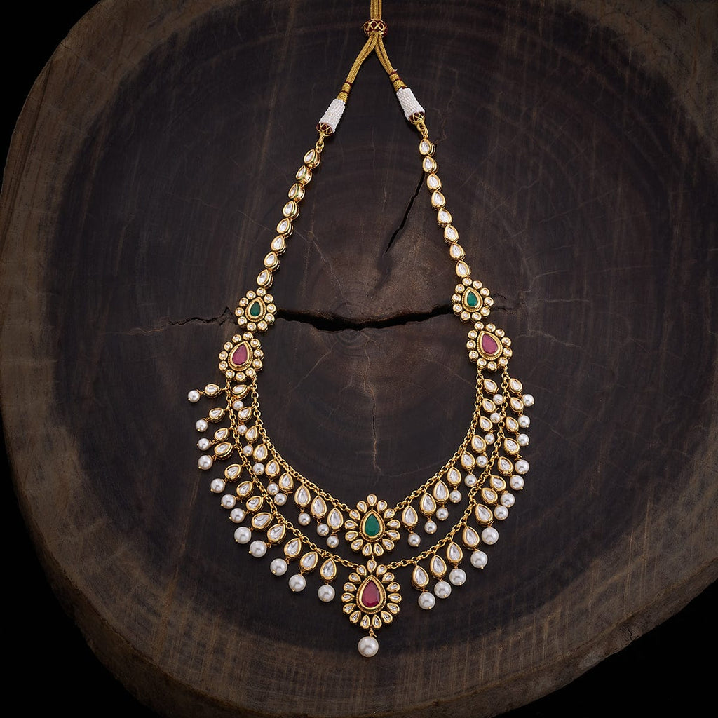 Kundan Necklace Kundan Stones & Beads