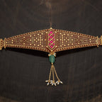 Kundan Necklace Push Back