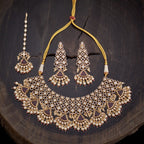 Kundan Necklace Adjustable Thread