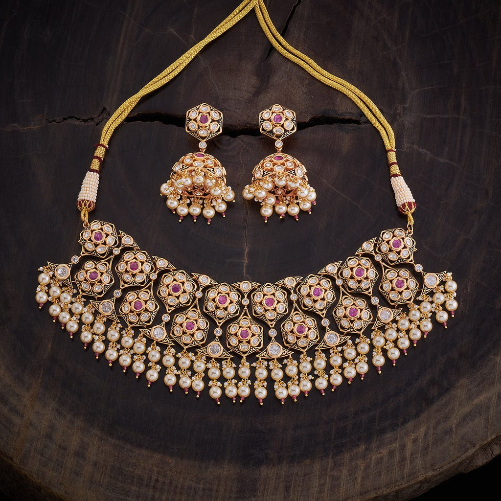 Kundan Necklace Alloy