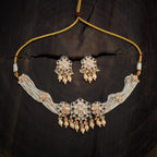 Kundan Necklace party outfit