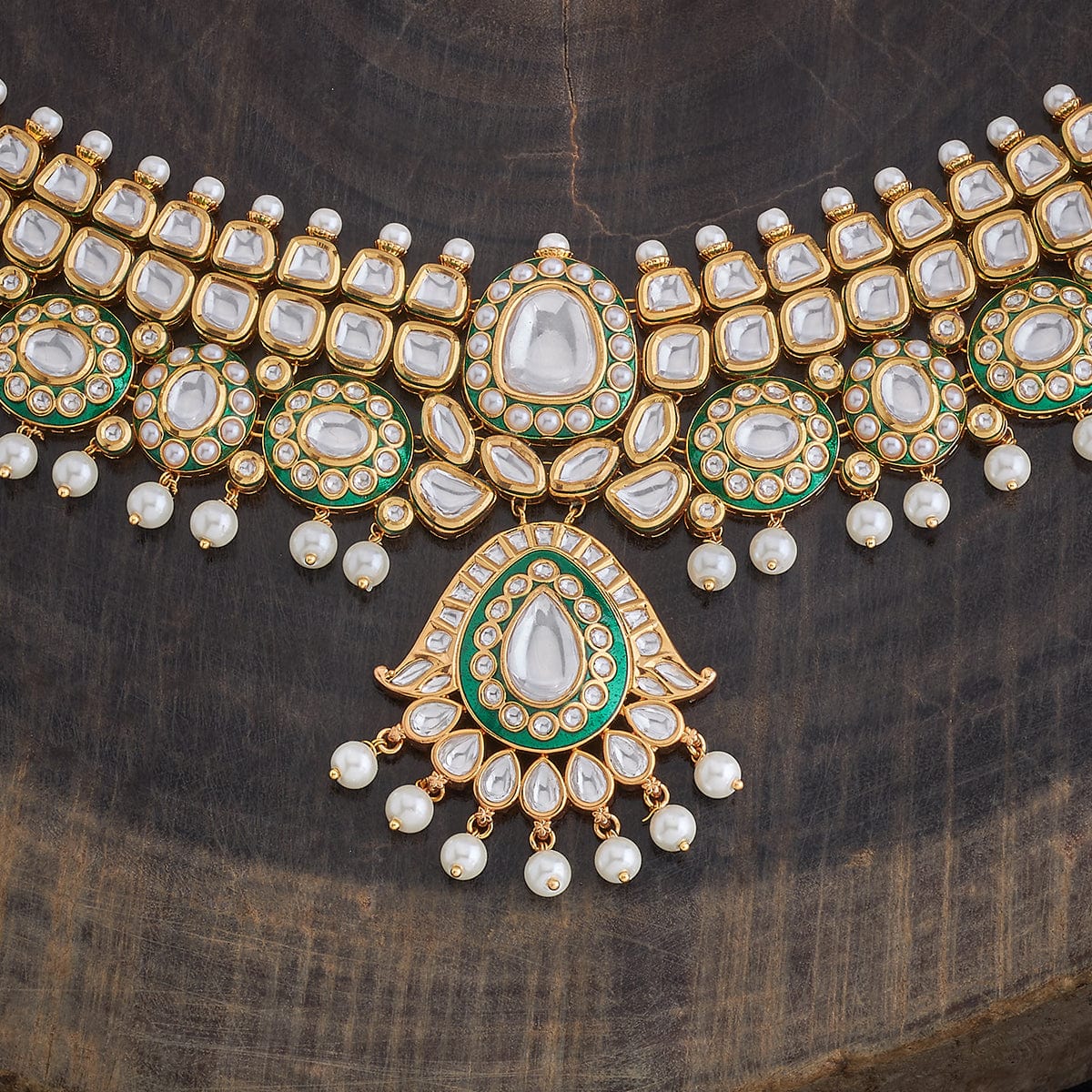 Kundan Necklace & Earring