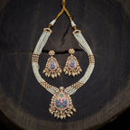Kundan Necklace marvelous peacock design