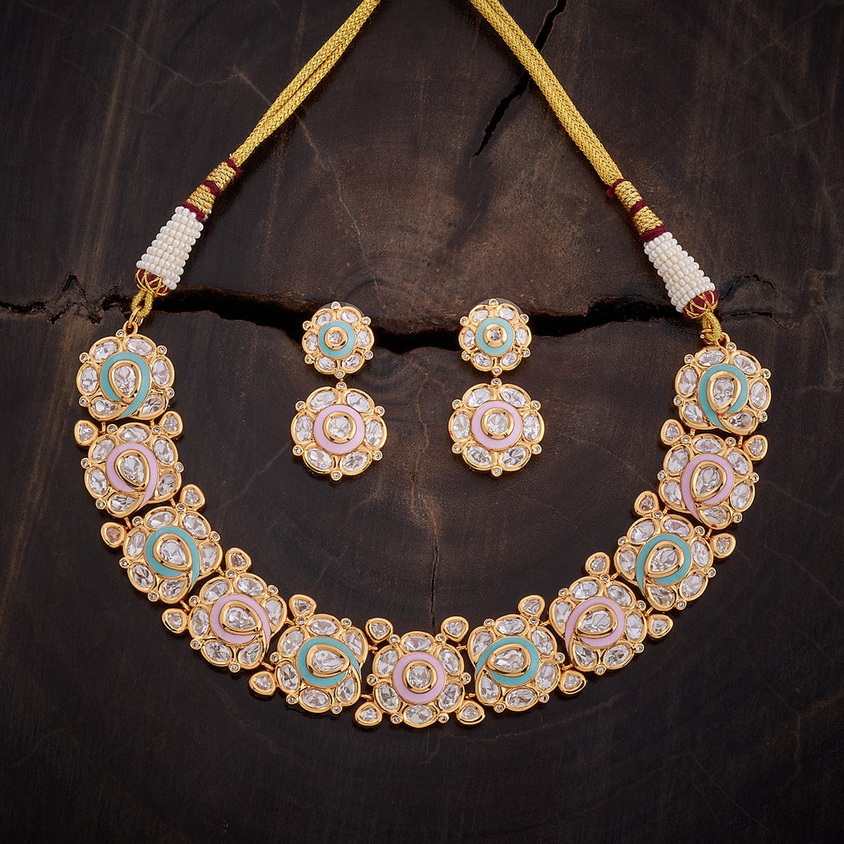 Kundan Necklace  Alloy