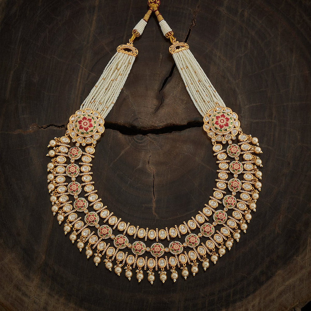 Kundan Necklace traditional attire