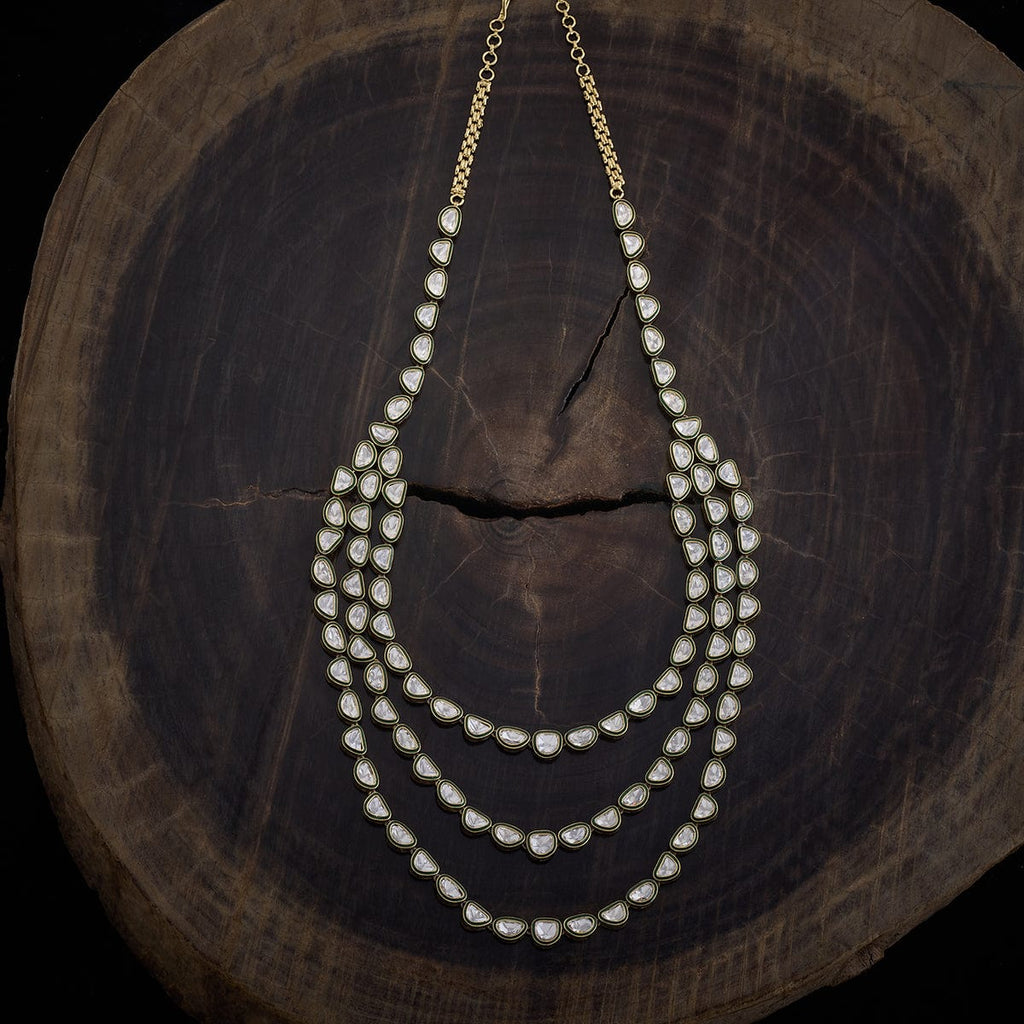 Kundan Necklace Adjustable Chain