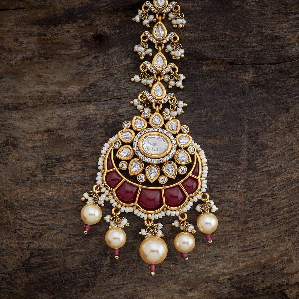 Kundan Tikka adiant kundan stones
