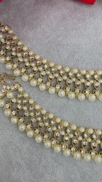 Stone Anklets  Indian Payal  Indian Wedding  Jhanjhar  Traditional Payal  Indian Jewellery