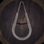 Silver Stone Necklace