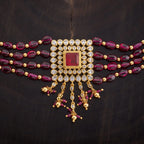 Silver Zircon Necklace Made from genuine silver