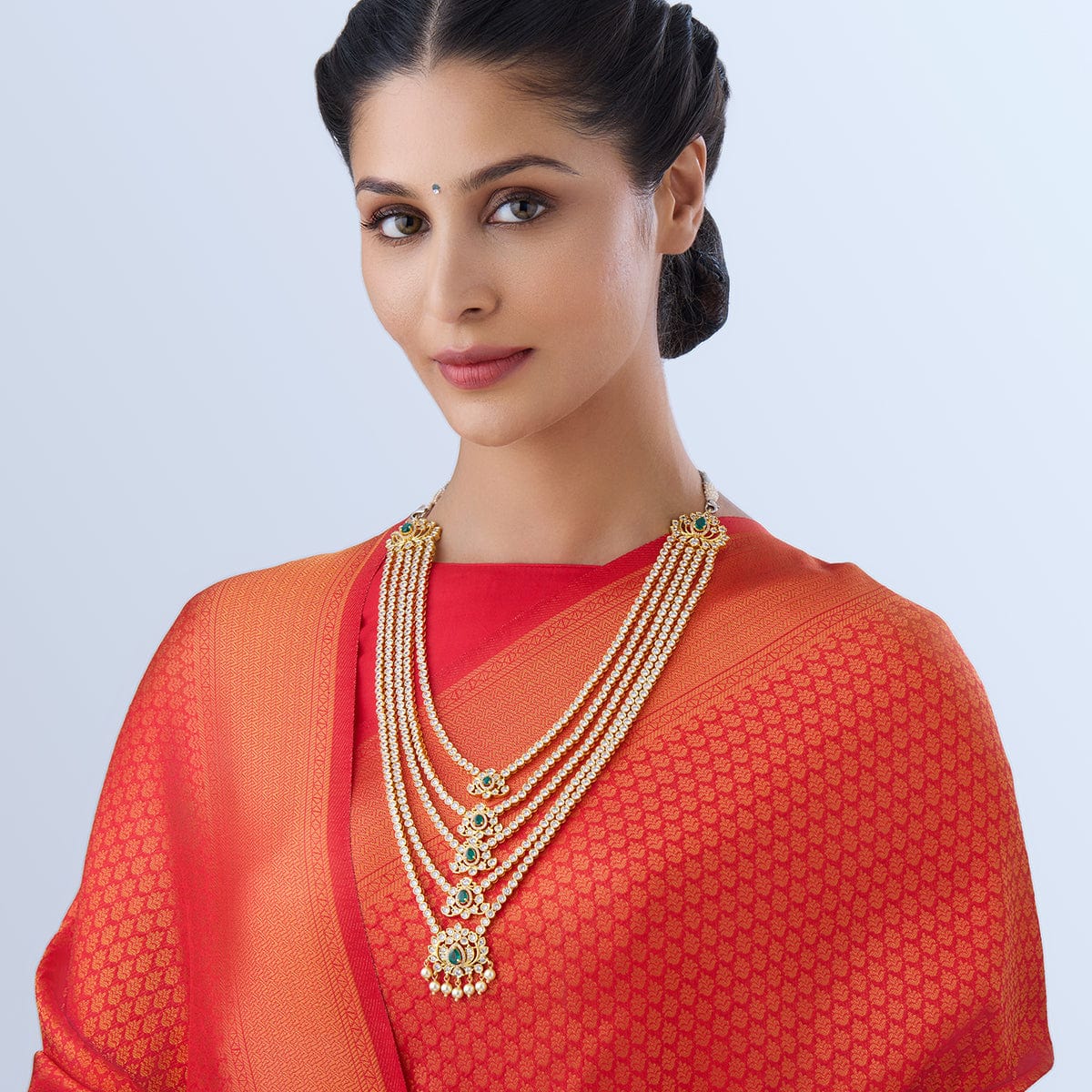 Silver Zircon Necklace exclusive Silver