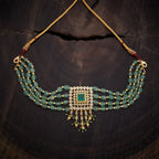 Silver Zircon Necklace Made from genuine silver