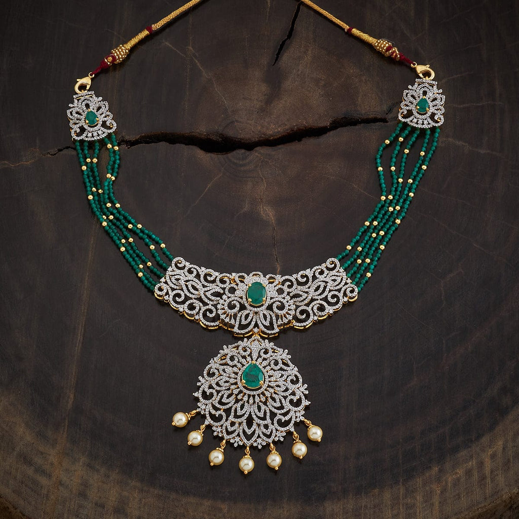 Silver Zircon Necklace everyday outfit