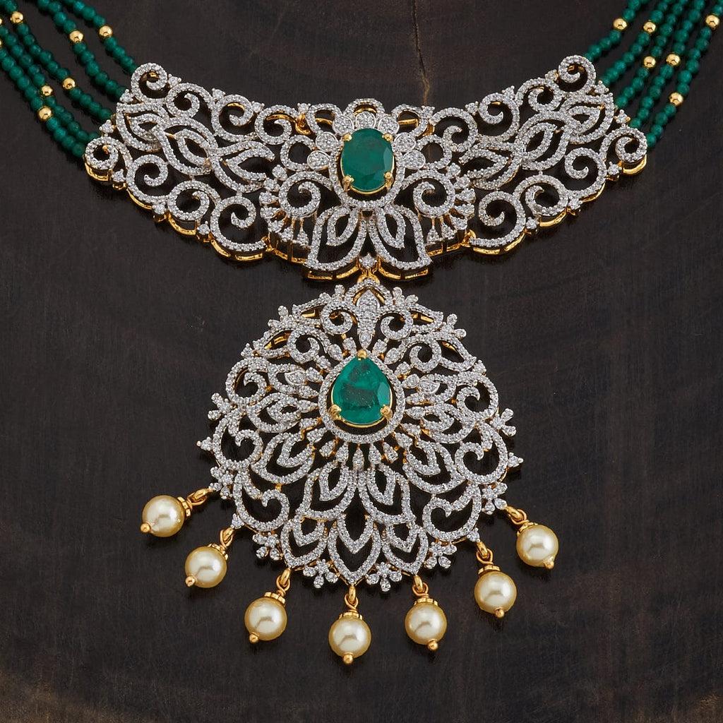 Silver Zircon Necklace everyday outfit