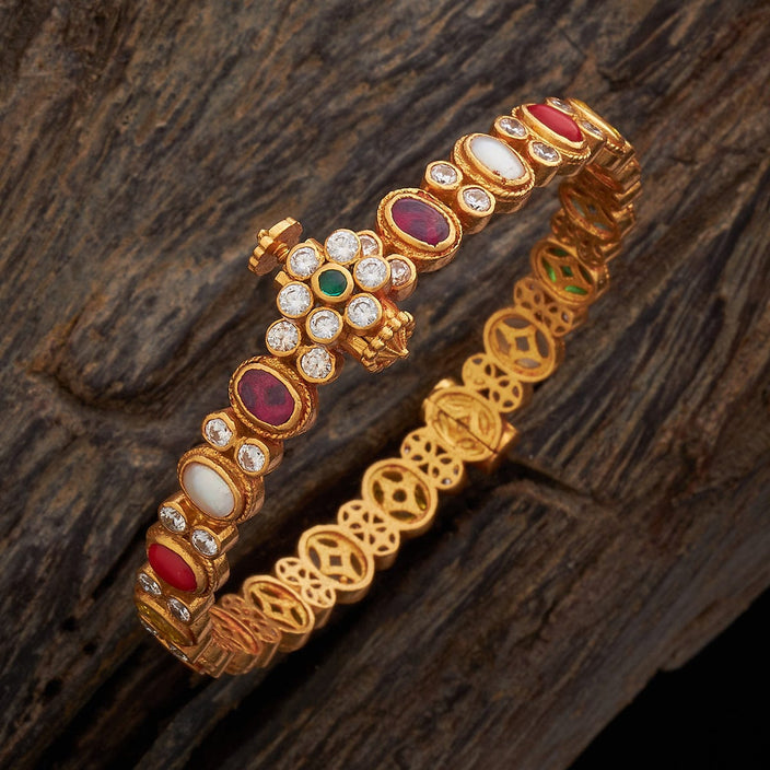 Silver Temple Bangle 7