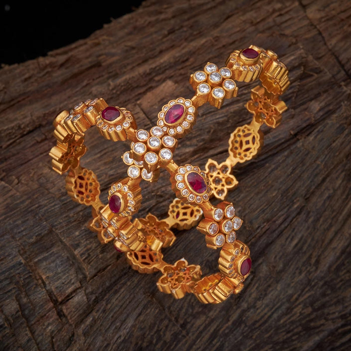 Silver Temple Bangle 10