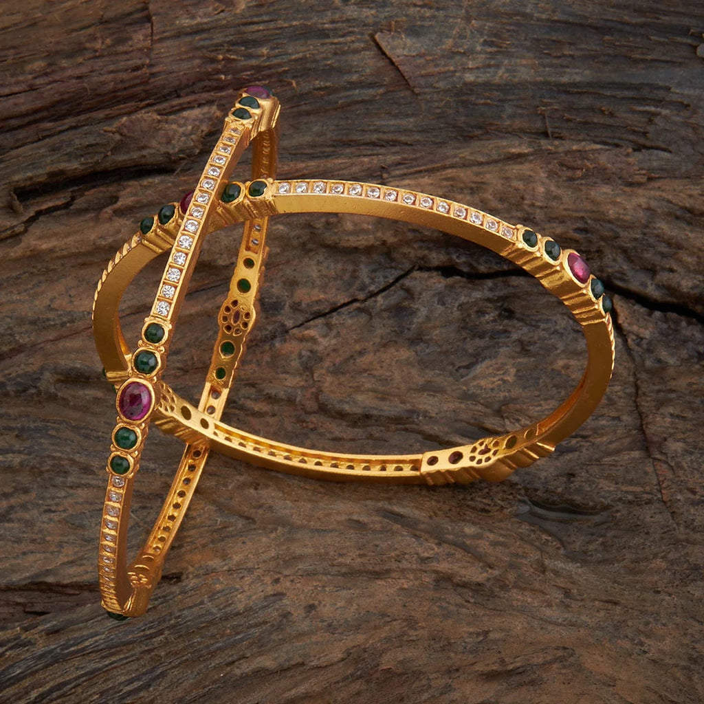 Silver Temple Bangle 13