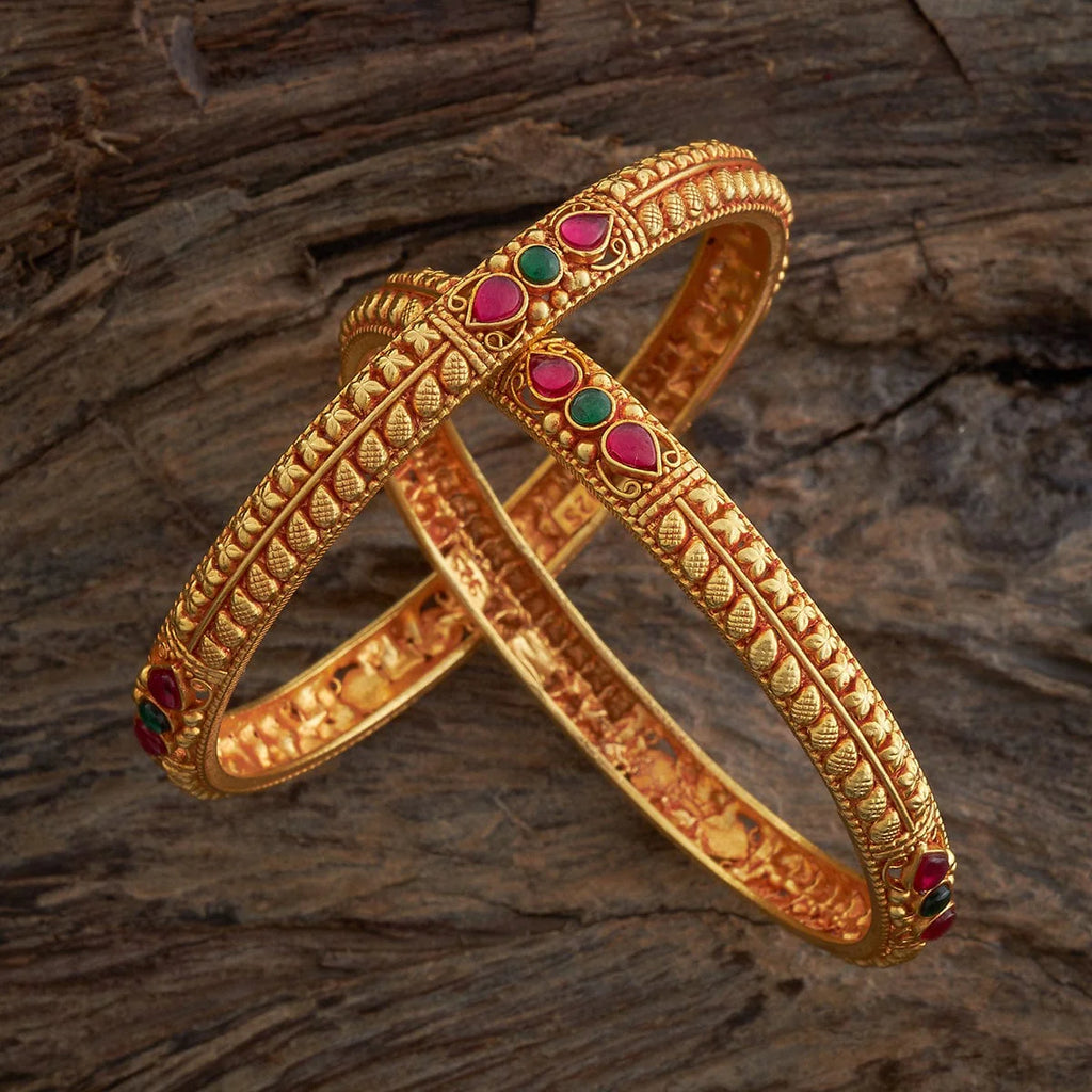 Silver Temple Bangle 18