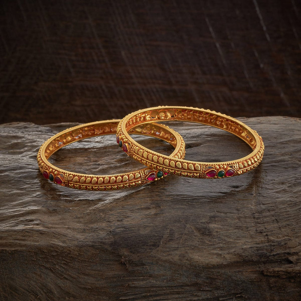 Silver Temple Bangle 18