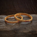 Silver Temple Bangle 18