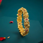 Silver Temple Bangle 2