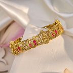 Silver Temple Bangle 48