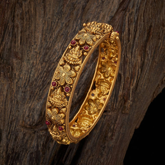 Silver Temple Bangle 53