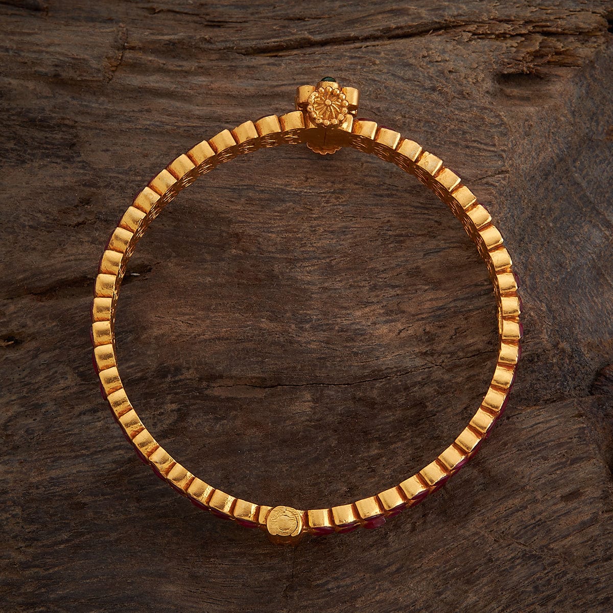 Silver Temple Bangle 37