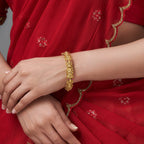 Silver Temple Bangle 51