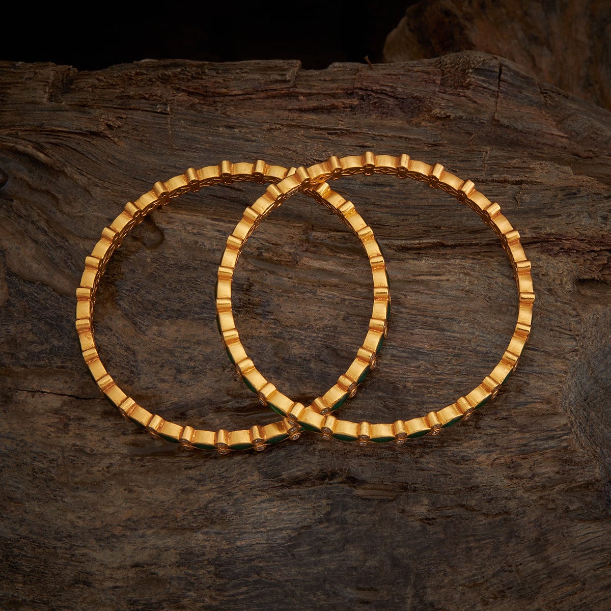 Silver Temple Bangle 45