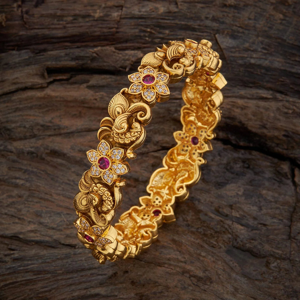 Silver Temple Bangle 2