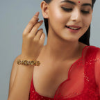 Silver Temple Bangle 2